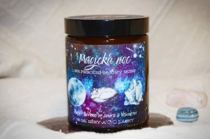 Sójová sviečka Magická noc BY ANNIE